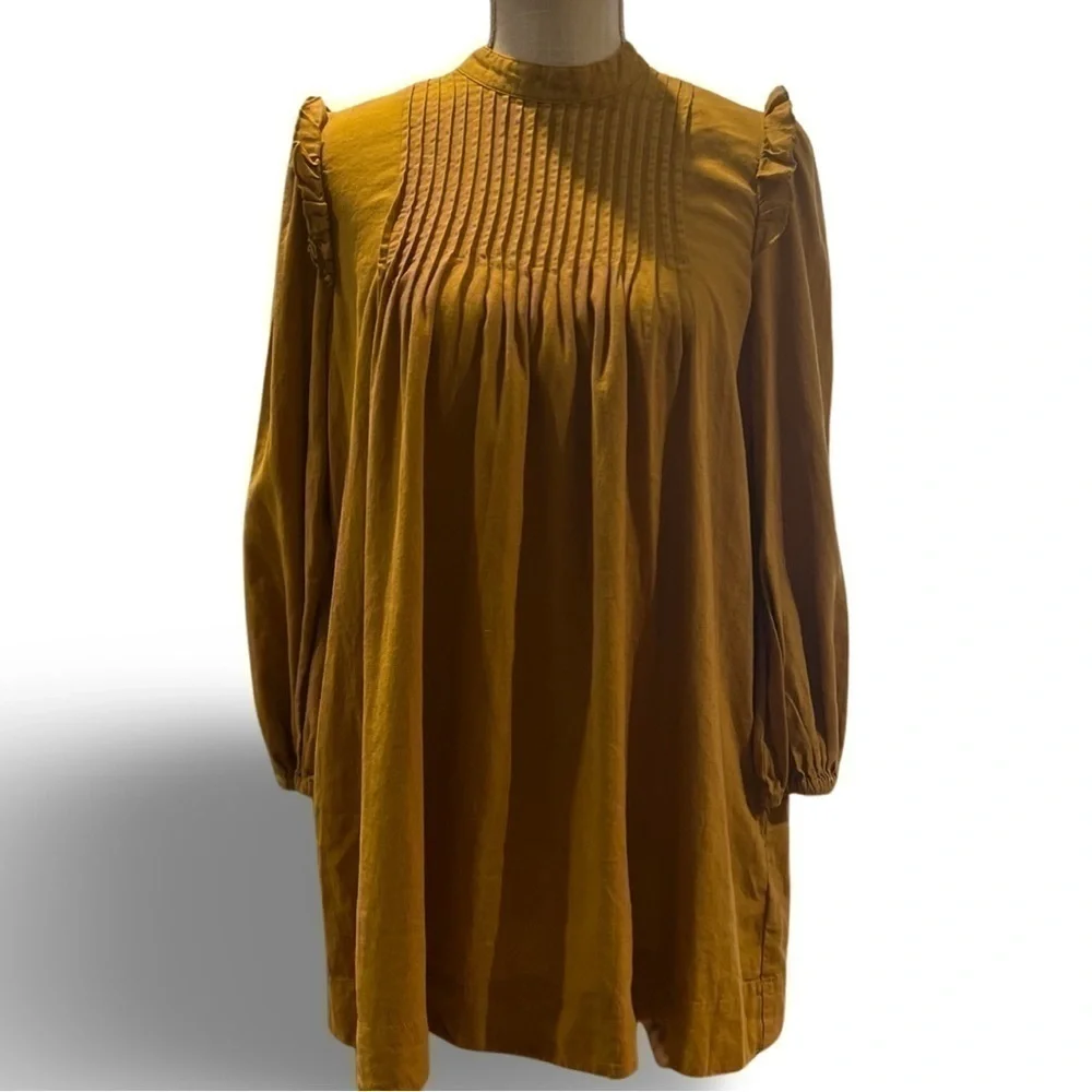 Free People Golden Tunic NWOT